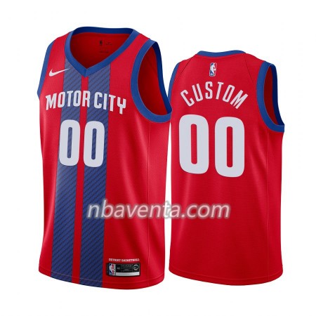 Camiseta Hombre Detroit Pistons Personalizadas 2019-20 Nike City Edition Swingman